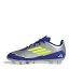 adidas F50 Club Childrens Firm Ground Football Boots Silver/Blue