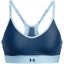 Under Armour Covered Low Bra Varsity Blue