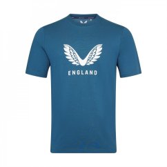 Castore England pánské tričko Blue