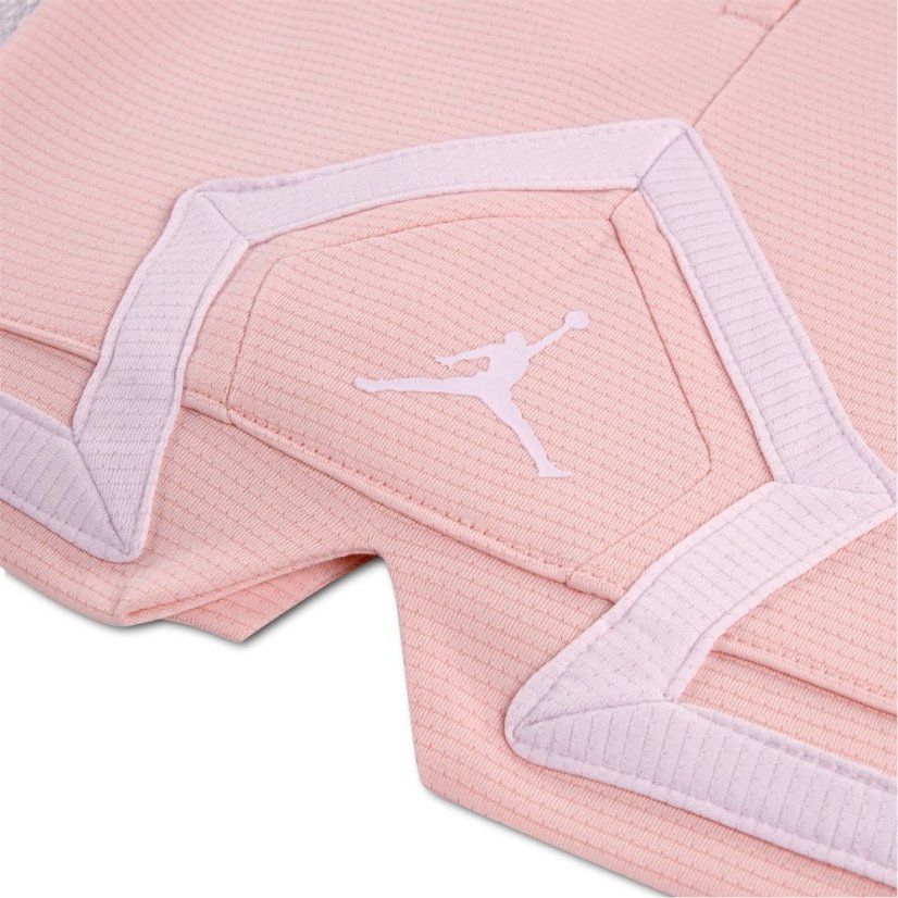 Air Jordan Kids' Jersey Jogger Shorts Nike Pink Bloom