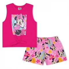 Character Minnie Mouse Knot Front Vest and Short Set Minnie Mouse