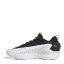 adidas Unisex Kids' A Edwards Basketball Trainers White/Blk/Red