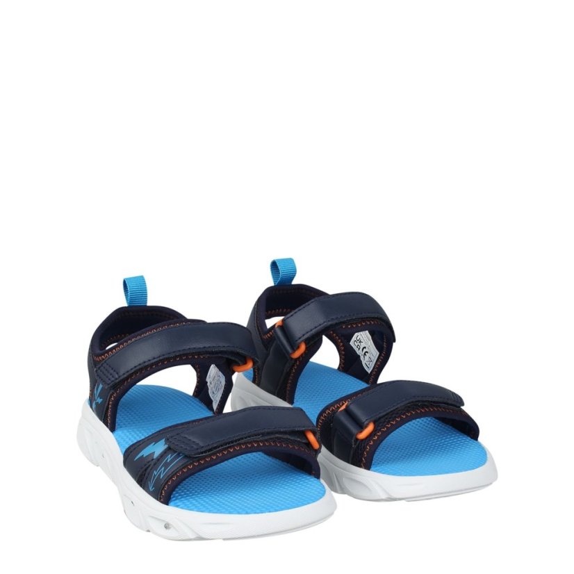 Slazenger Light Up Sole Sandals Juniors Blue