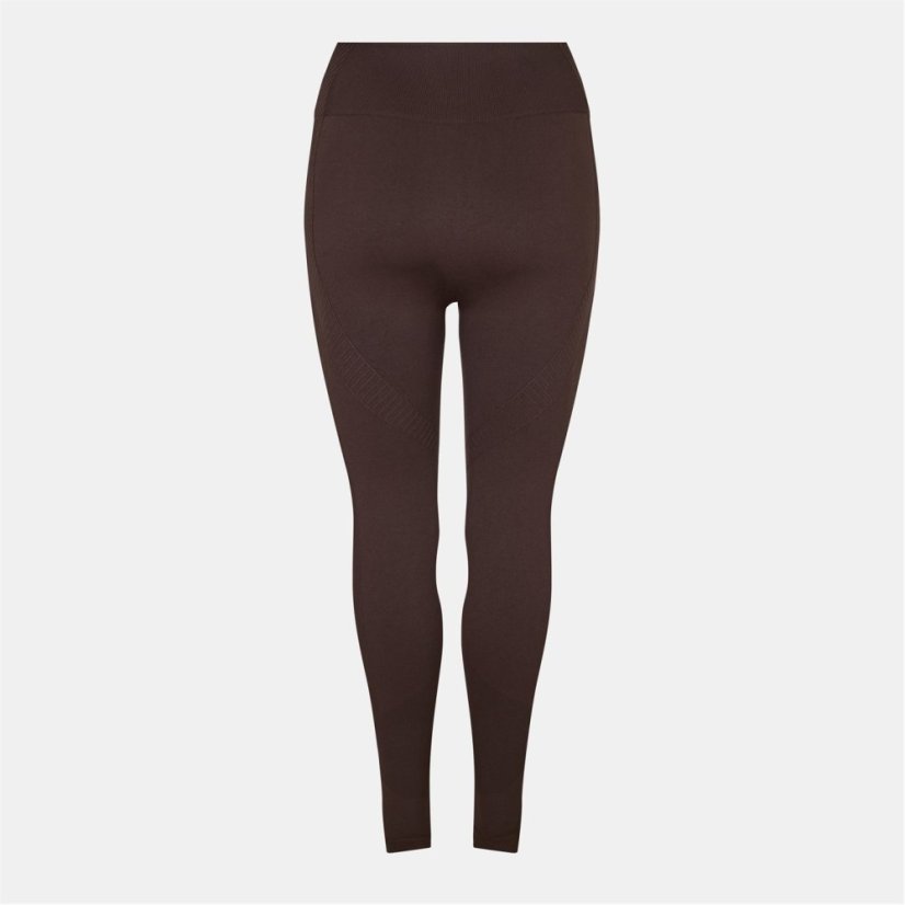 USA Pro Core High Rise Seamless Tights Womens Espresso