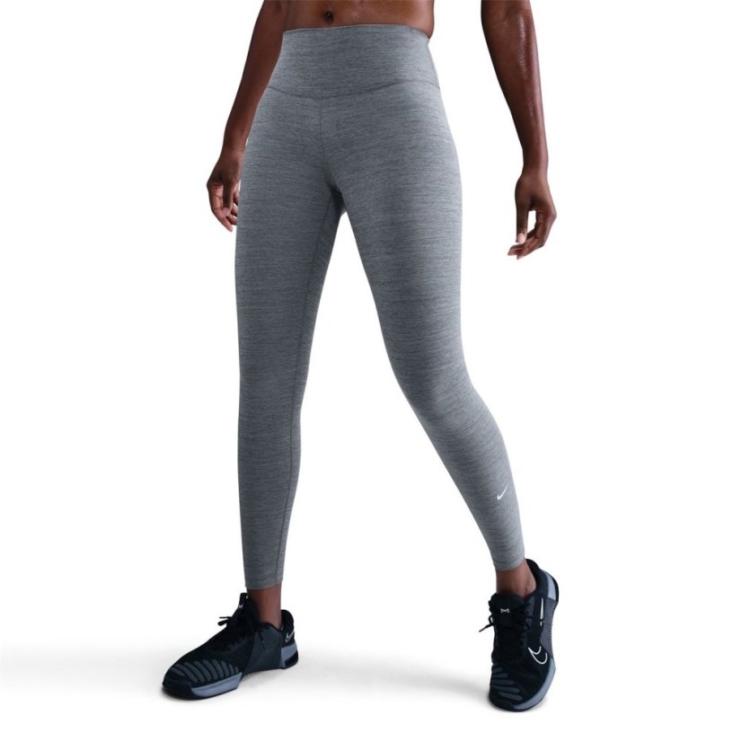 Nike One High-Rise Tights Womens Smoke Grey