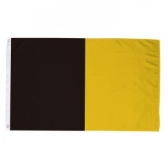 Official Flag Black/Amber
