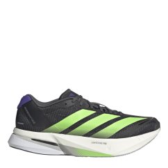 adidas Adizero Boston 13 Road pánska bežecká obuv Black/Lime