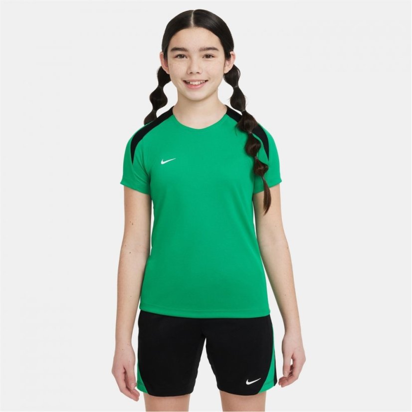Nike Strike Short-Sleeve Football Top Juniors Green
