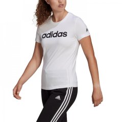 adidas QT dámské tričko Linear White