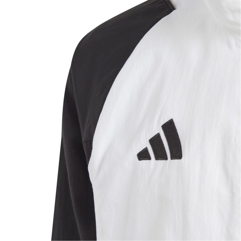 adidas Juve Pre Jkt Y Tracksuit Top Unisex Kids White