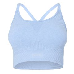 USA Pro UP Seamless Adjustable Sports Bra Brunera Blue