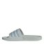 adidas Kids' Adilette Shower Pool Sliders Silver/Gry/Blue