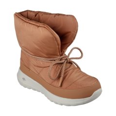 Skechers On the Go Puffer Boot Ld99 Chstnut Textile