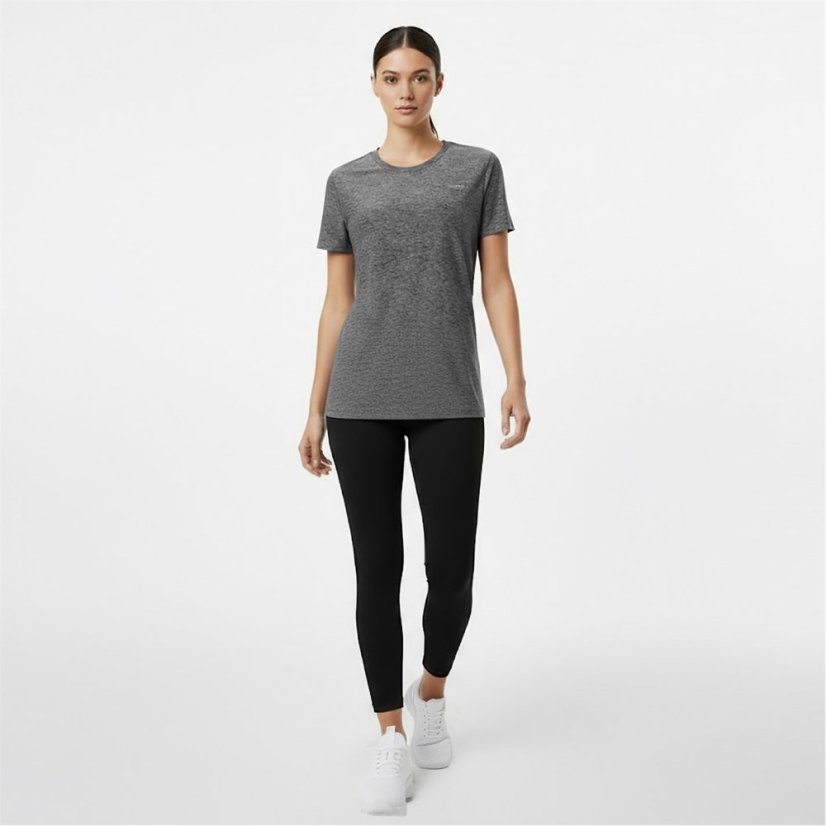 USA Pro Tech C Tee Womens Charcoal