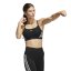 adidas Aeroreact Low Impact Sports Bra Womens Black/White