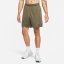 Nike Dri-FIT Totality Men's 7 Unlined Knit Fitness Shorts Olive/Black