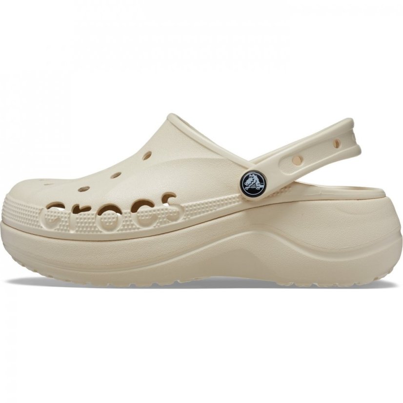 Crocs Baya Platform Clog Womens Winter White