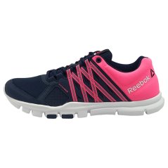 Reebok YourflexTrain Ladies Trainers Navy/SolarPink