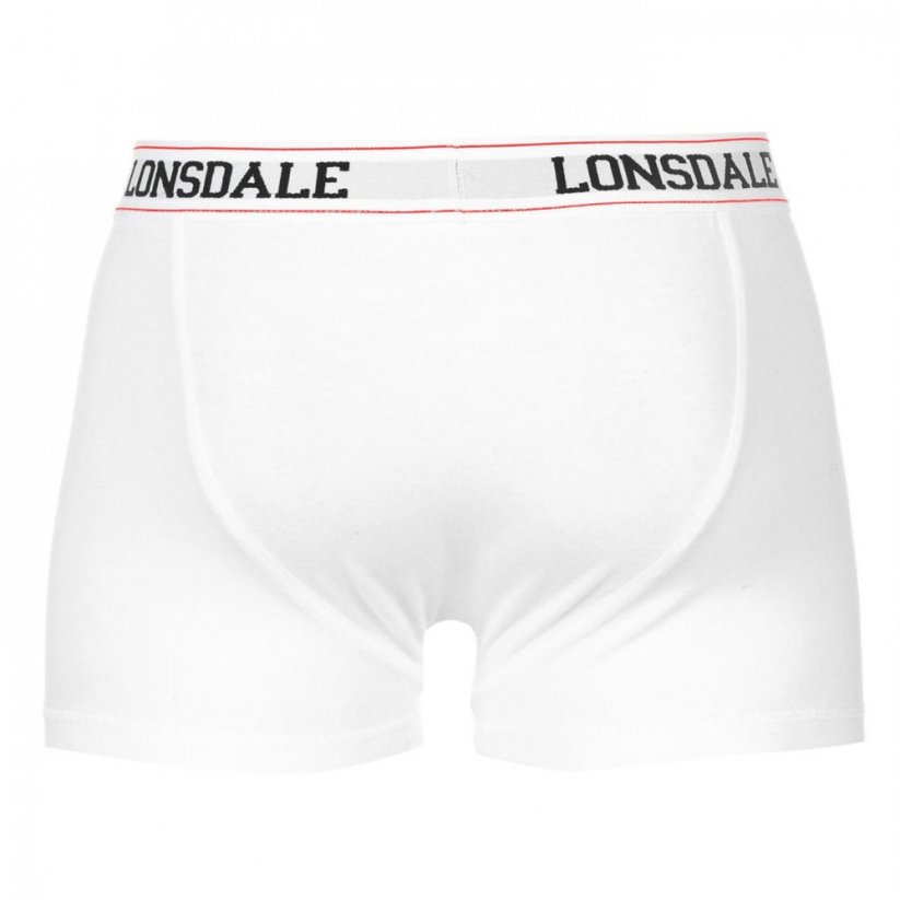 Lonsdale 2 Pack Trunk Mens White