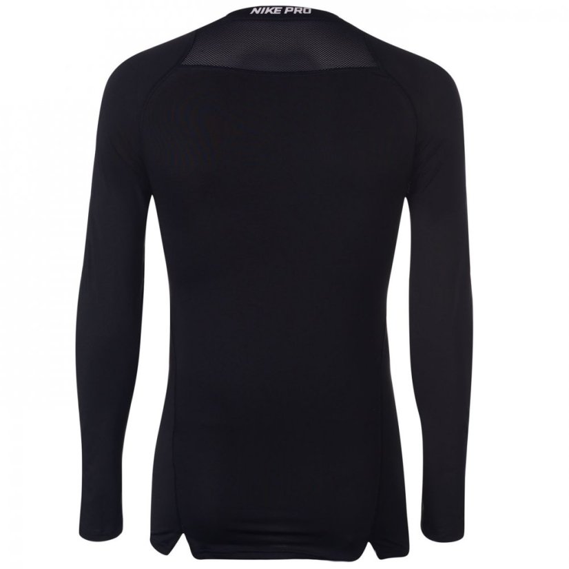 Nike Pro Core Long Sleeve T Shirt Mens Black