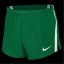 Nike Unisex Kids' Performance Gym Shorts Pine Green