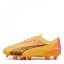 Puma Ultra Play Junior Firm Ground Football Boots Orange/Black