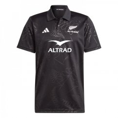 adidas All Blacks Supporters Polo Shirt 2023 Adults Black
