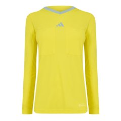 adidas Women's Referee 22 Long Sleeve Jersey Bright Yellow