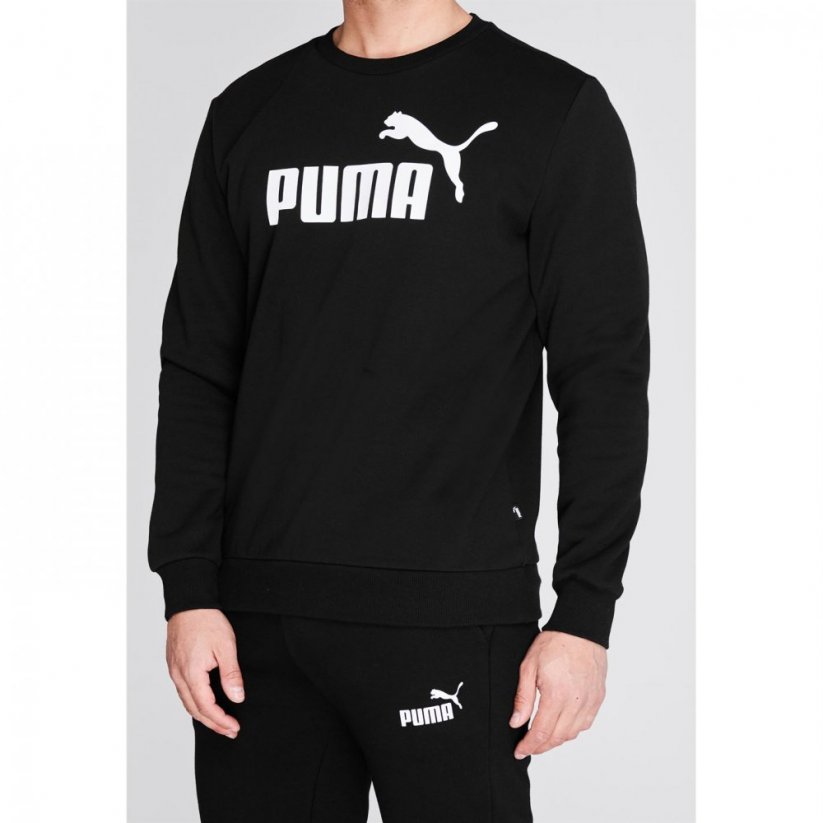 Puma No1 Crew Sweater Mens Black