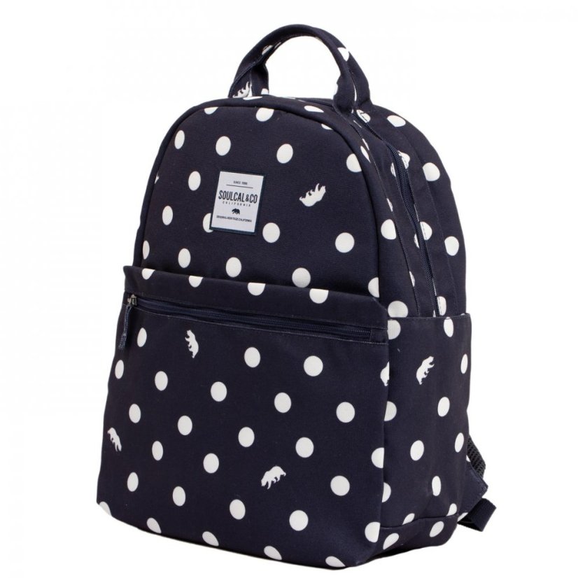 SoulCal Cal Top Handle Backpack Womens Navy Spot