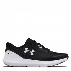 Under Armour Surge 3 Trainers Womens Black/White